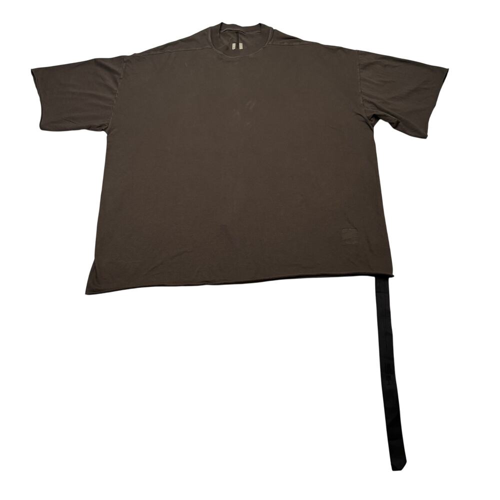 Rick Owens DRKSHDW Tommy Tee Shirt Men's One Size Avant Garde Streetwear